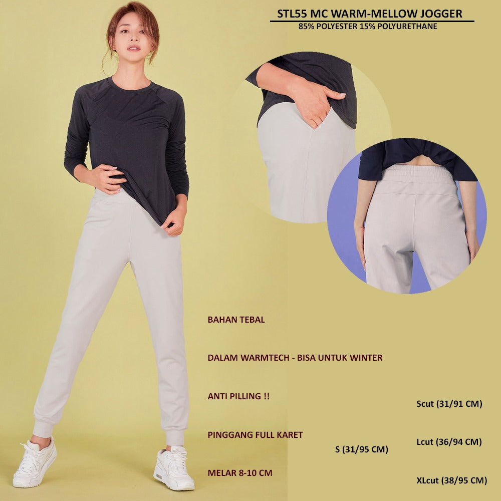 Celana Panjang Jogger Wanita (STL55 MC WARM JOGGER)