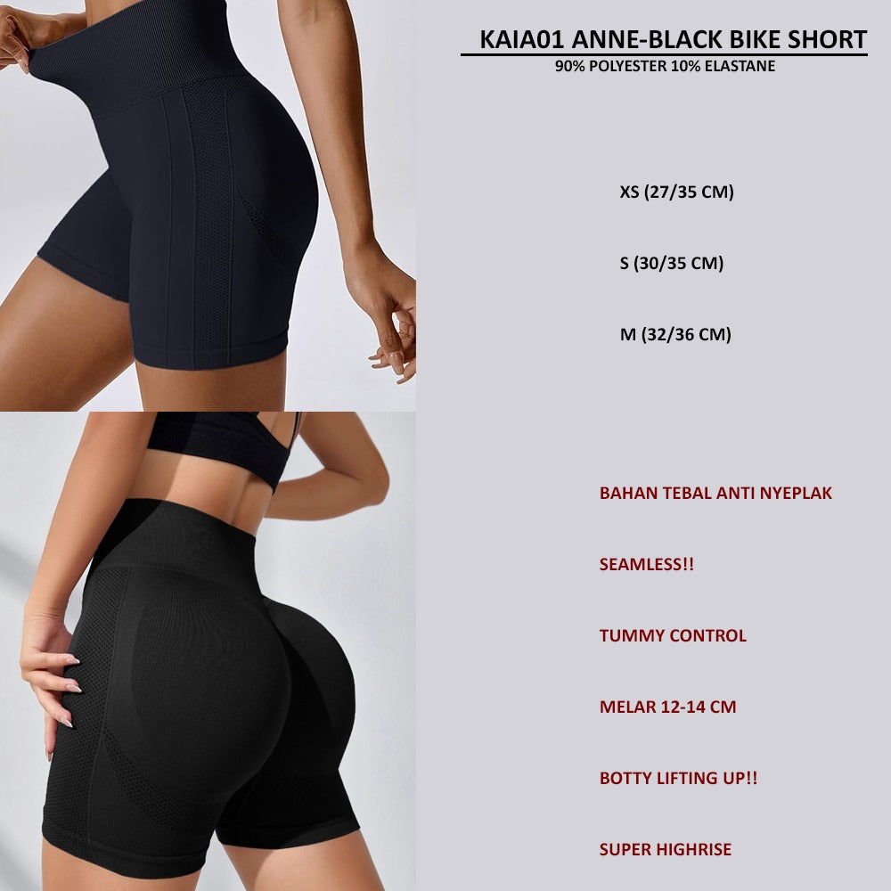 Celana Pandek Olahraga Wanita (KAIA01 ANNE BIKE SHORT)