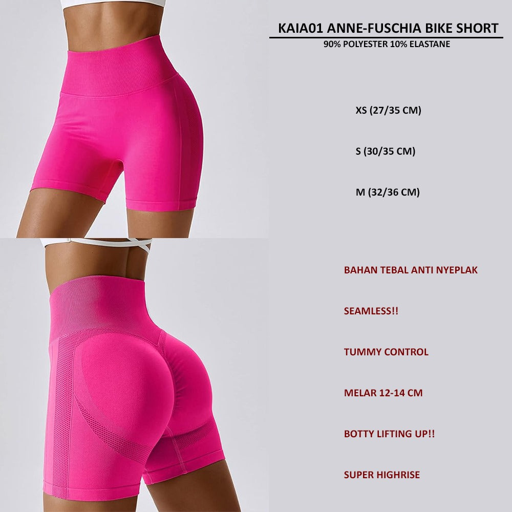 Celana Pandek Olahraga Wanita (KAIA01 ANNE BIKE SHORT)