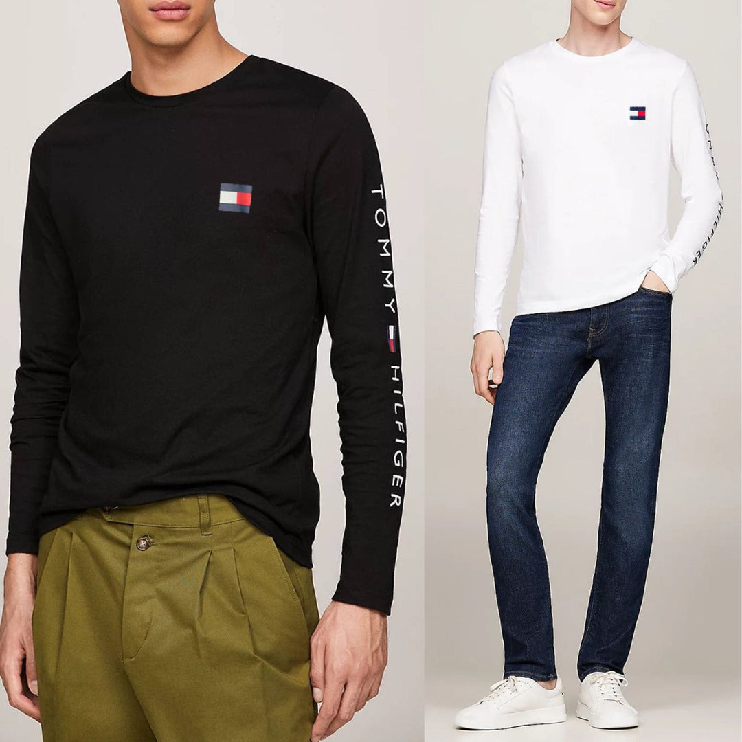 Atasan Kaos Pria Lengan Panjang (TH47 LONG SLIM SHIRT)