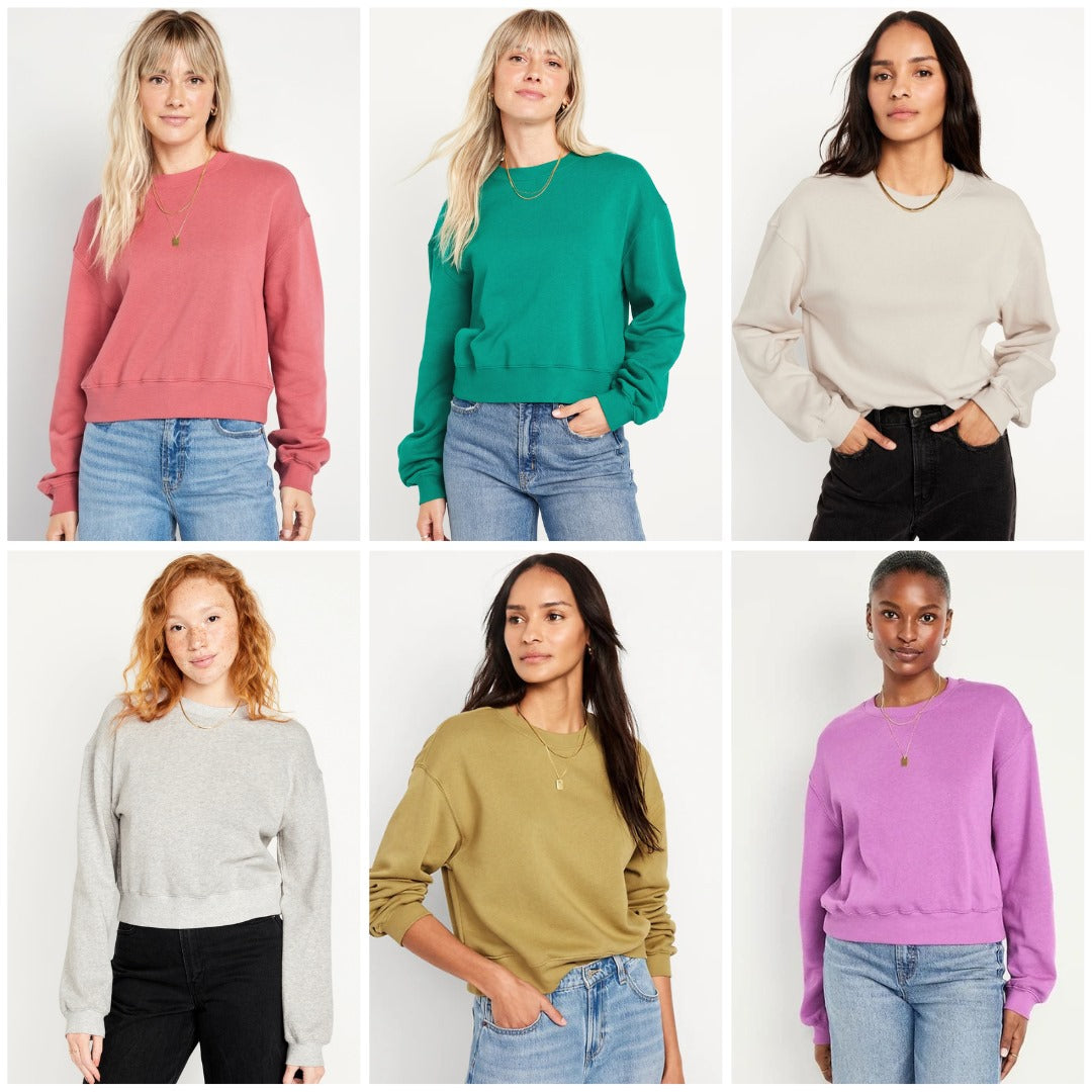 Sweater Wanita Oversized Lengan Panjang (ODN619 SOCOMFY BOXY SSW)