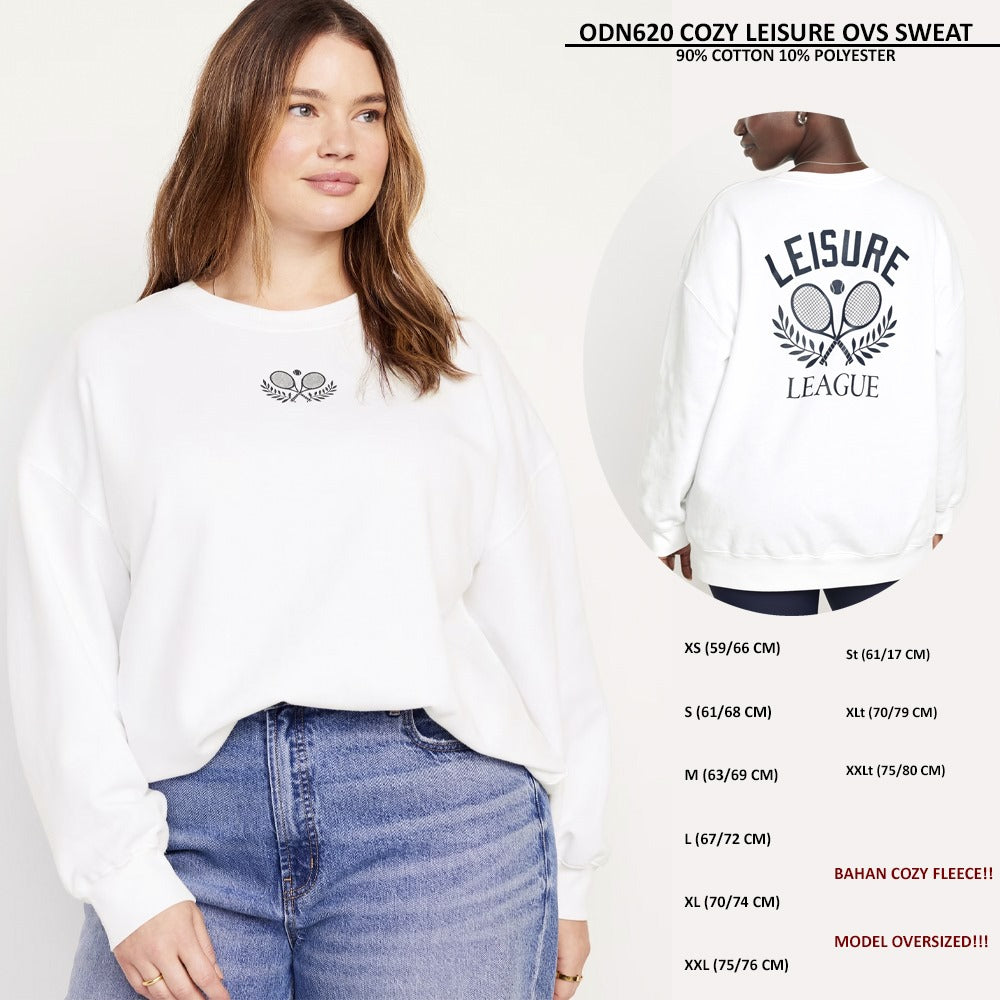Sweater Wanita Lengan Panjang Oversized (ODN620 COZY OVERSD SWEAT)