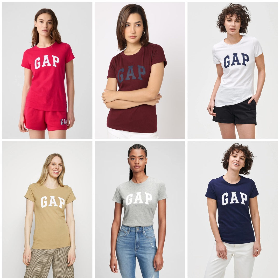 Atasan Kaos Wanita Lengan Pendek Casual Cotton (GPT241 TEE)