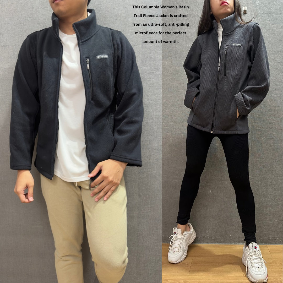 Jacket Pria Lengan Panjang Warmtech Microfleece (CLM32 TRAIL FLEECE JACKET)