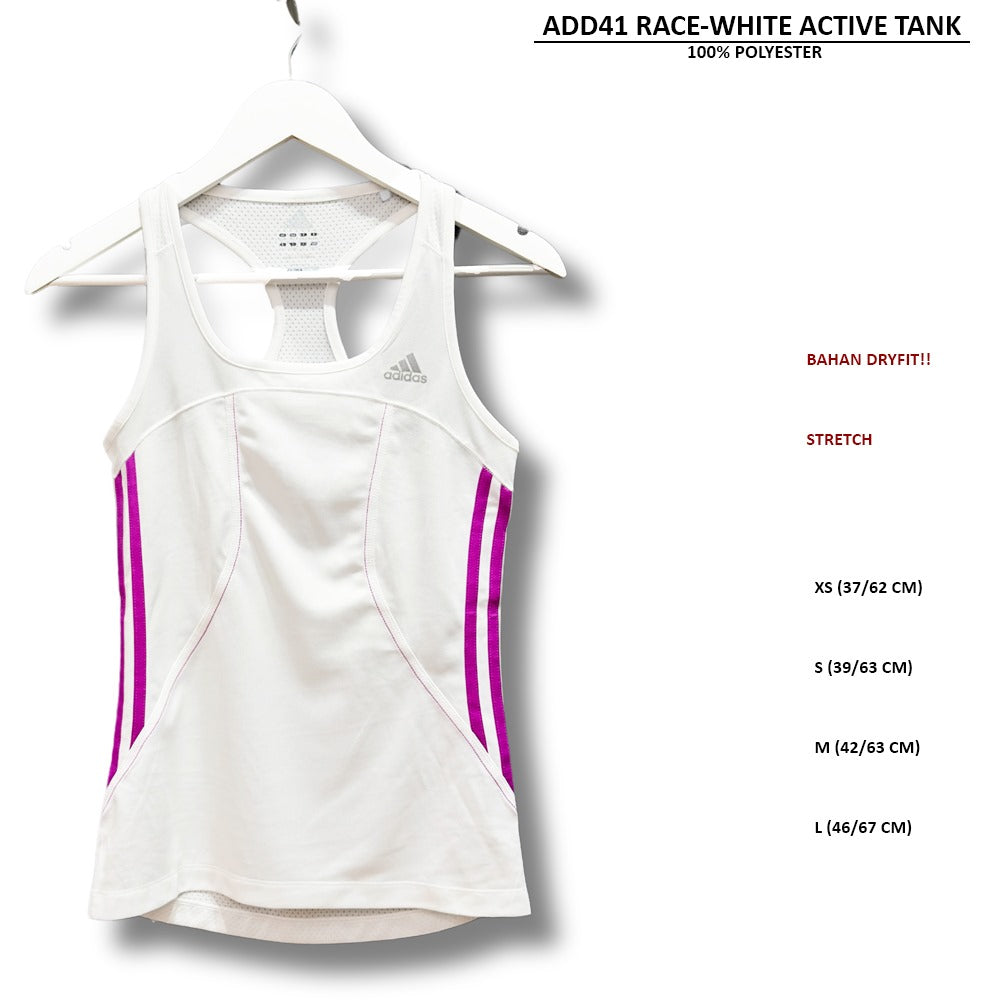 Sport Tanktop Wanita Dryfit Stretch (ADD41 RACE ACTIVE TANK)