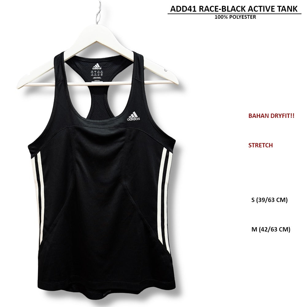 Sport Tanktop Wanita Dryfit Stretch (ADD41 RACE ACTIVE TANK)
