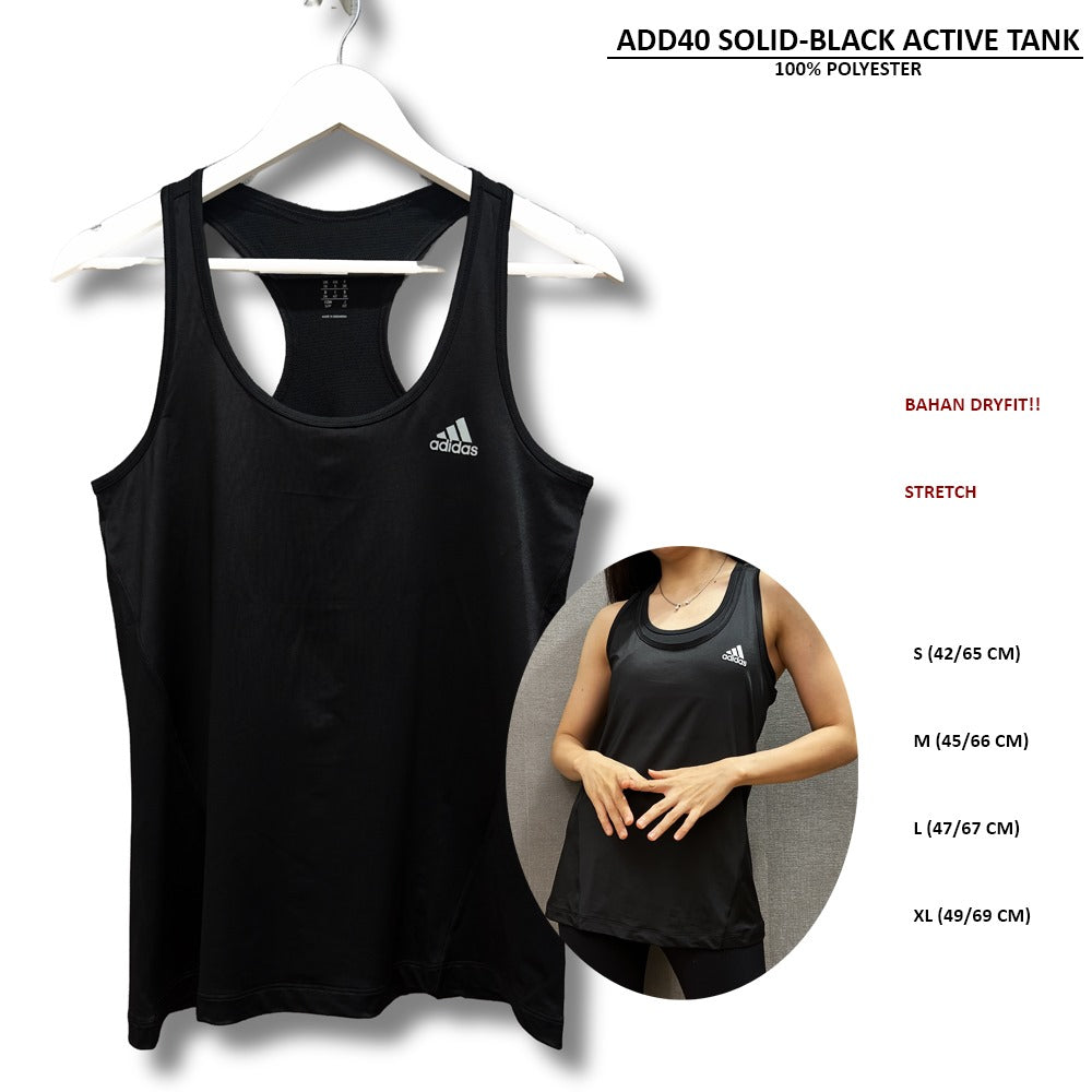 Sport Tanktop Wanita Dryfit Stretch (ADD41 RACE ACTIVE TANK)