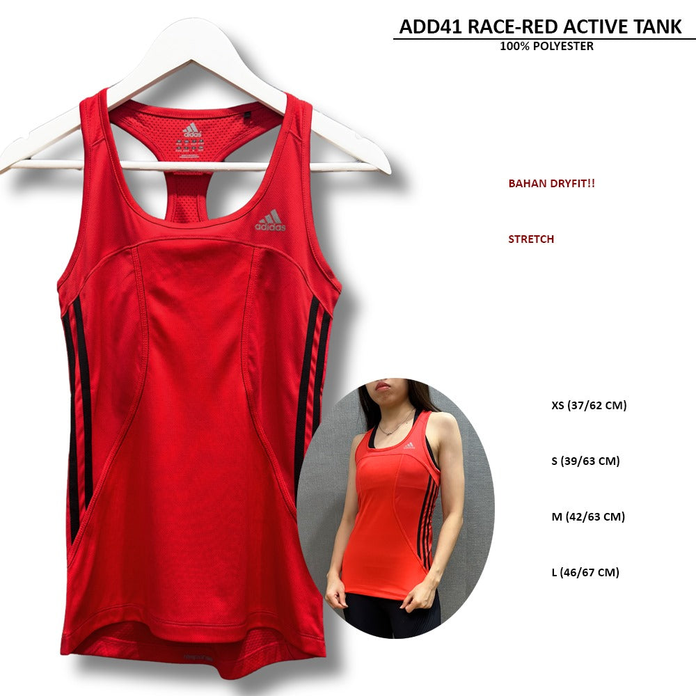 Sport Tanktop Wanita Dryfit Stretch (ADD41 RACE ACTIVE TANK)