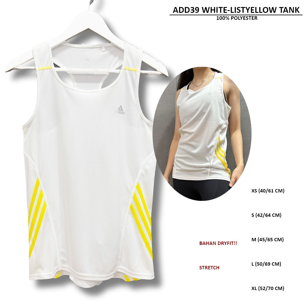 Sport Tanktop Wanita Dryfit Stretch (ADD41 RACE ACTIVE TANK)