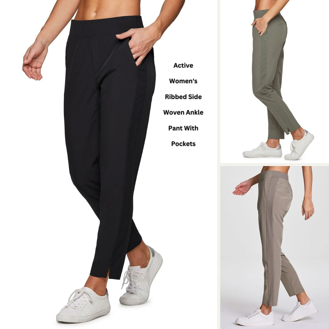 Celana Panjang Wanita Soft Woven (RBX07 EVD ANKLE PANT)