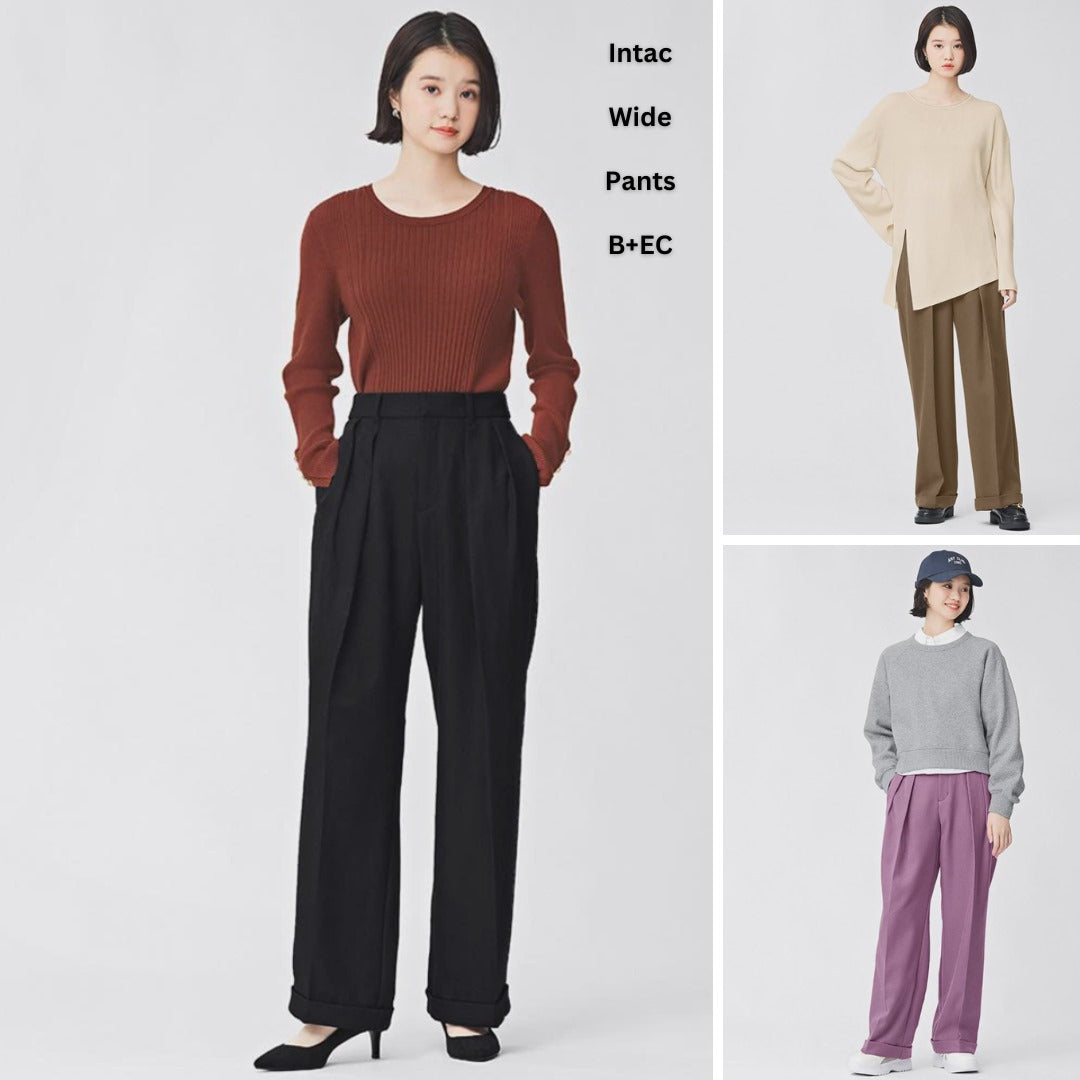 Celana Pajang Wanita Highwaist (UNQ434 INTAC WIDE PANTS)