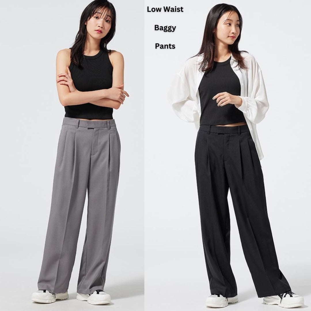 Celana Panjang Wanita Lowrise (UNQ437 LOW BAGGY PANT)