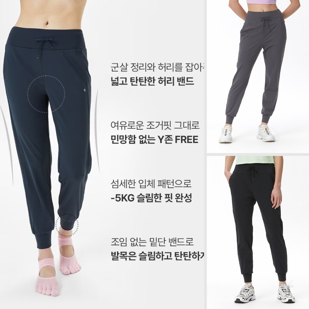 Celana Panjang Jogger Wanita Sterecthable (MLW03 AIRPLUS LOGO JOG)