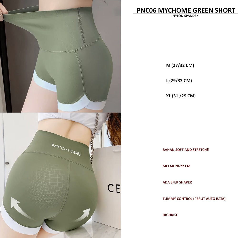 Celana Pendek Olahraga Wanita Soft Stretch (PNC06 MYCHOME SHORT)
