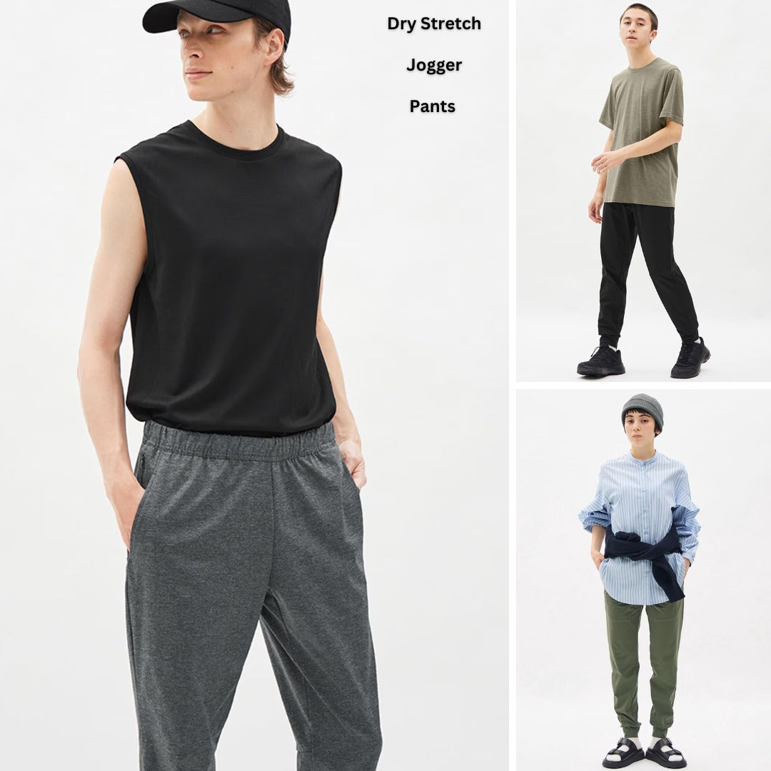 Celana Panjang Jogger Pria Quick Drying (UNQ445 DRYSTRETCH JOGGER)