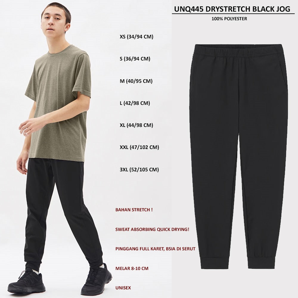 Celana Panjang Jogger Pria Quick Drying (UNQ445 DRYSTRETCH JOGGER)