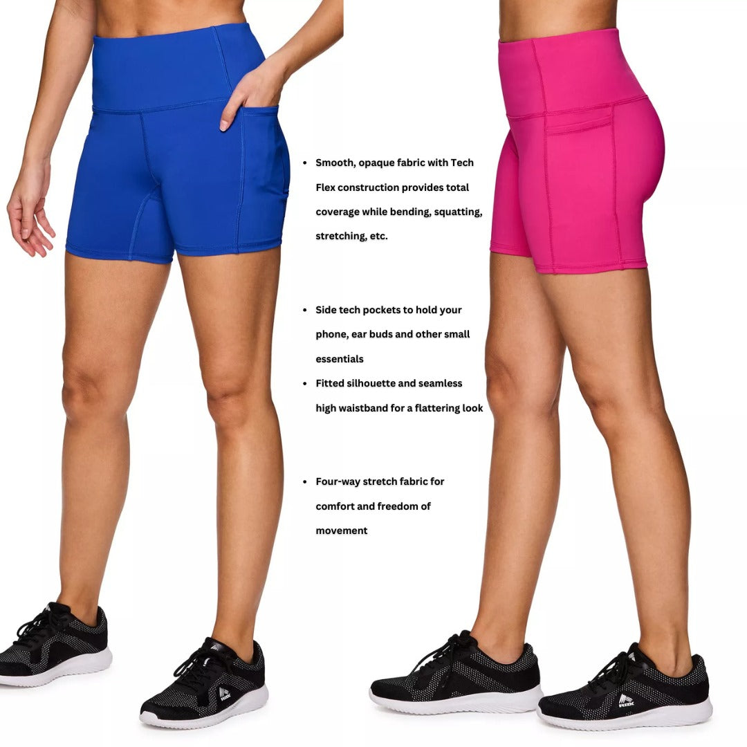 Celana Pendek Olahraga Wanita Highrise (RBX09 PRIME FLEX SHORT)