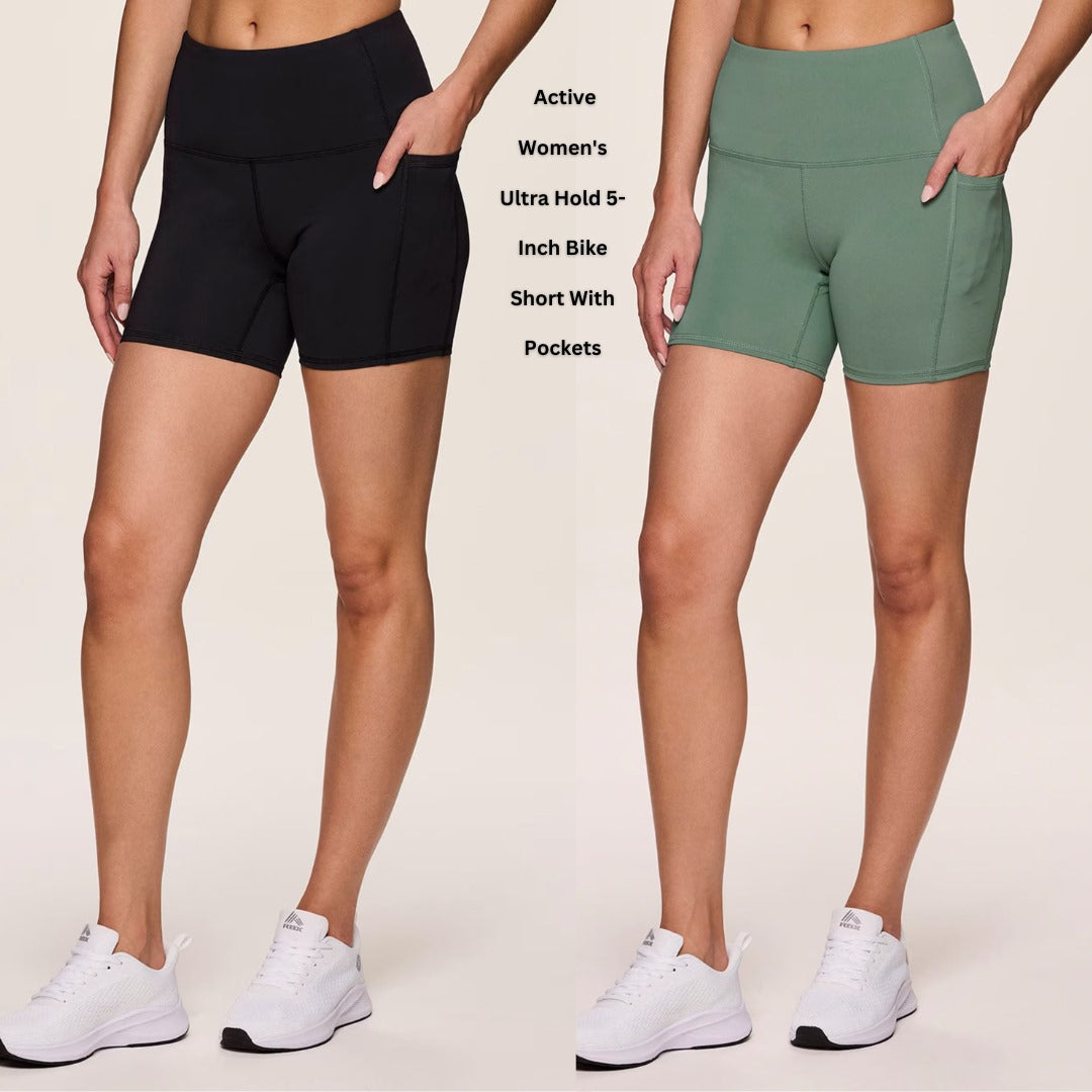 Celana Pendek Olahraga Wanita Highrise (RBX09 PRIME FLEX SHORT)