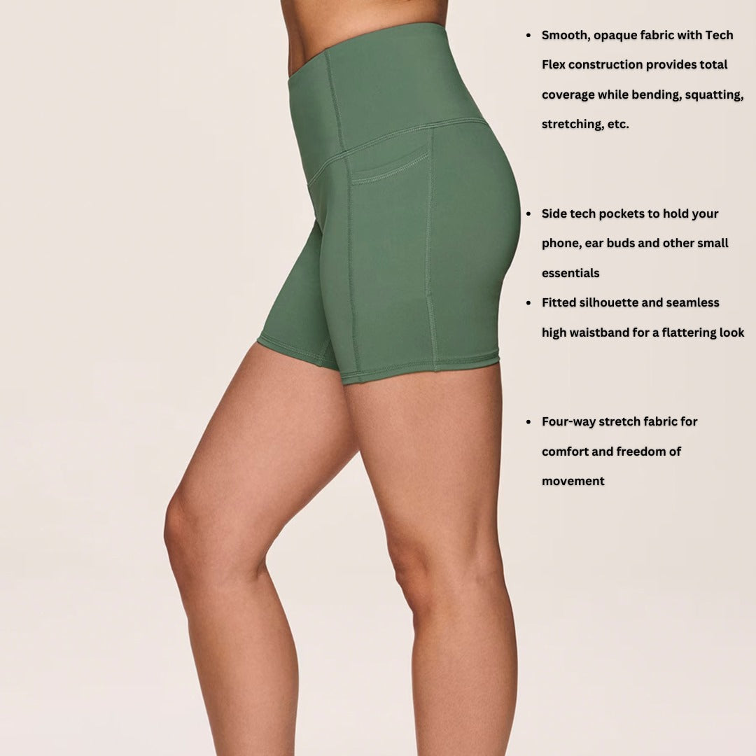 Celana Pendek Olahraga Wanita Highrise (RBX09 PRIME FLEX SHORT)