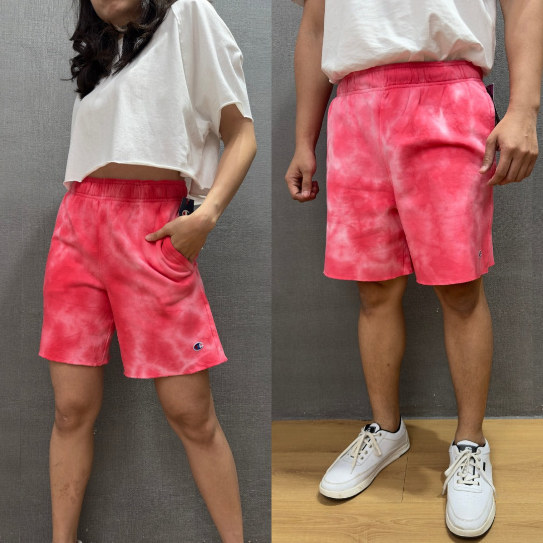 Celana Pendek Pria Soft Fleece (CHAMP101 DYED-CORAL FLC SHORT)