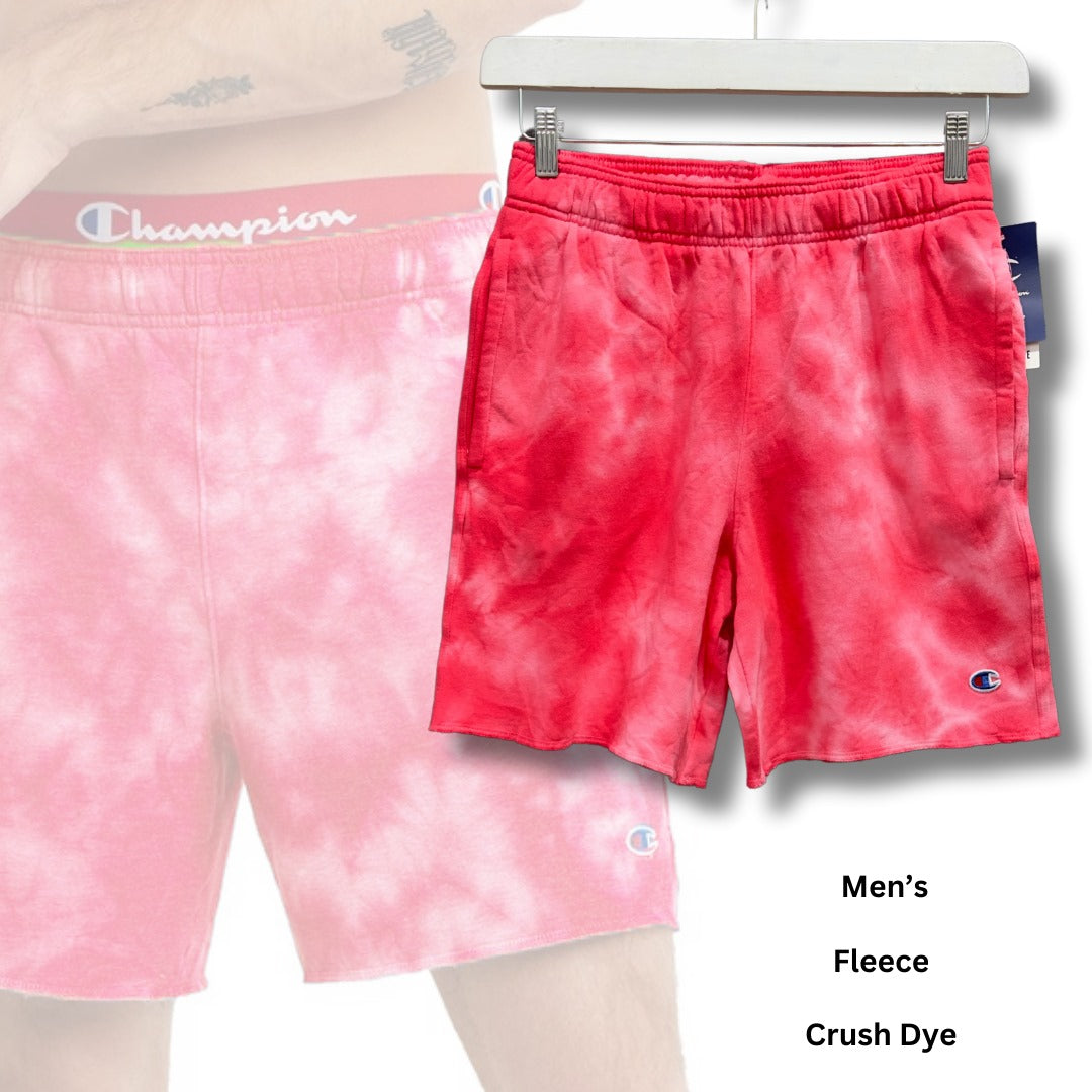Celana Pendek Pria Soft Fleece (CHAMP101 DYED-CORAL FLC SHORT)