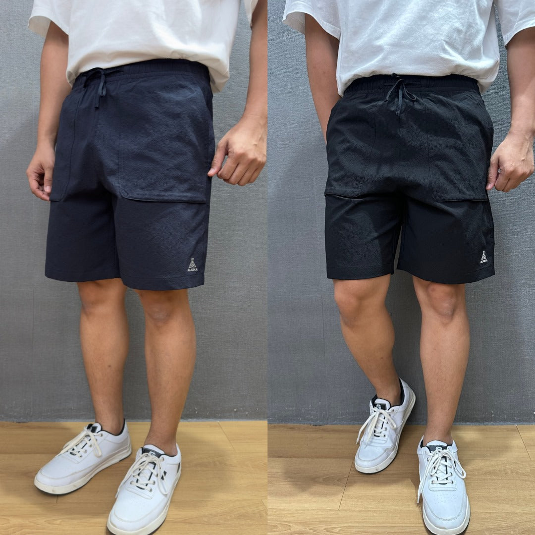 Celana Pendek Pria Texture Crepe (ASL01 OUTDOOR MEN SHORT)