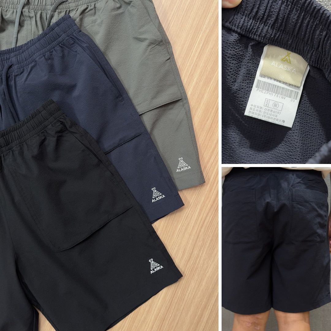 Celana Pendek Pria Texture Crepe (ASL01 OUTDOOR MEN SHORT)