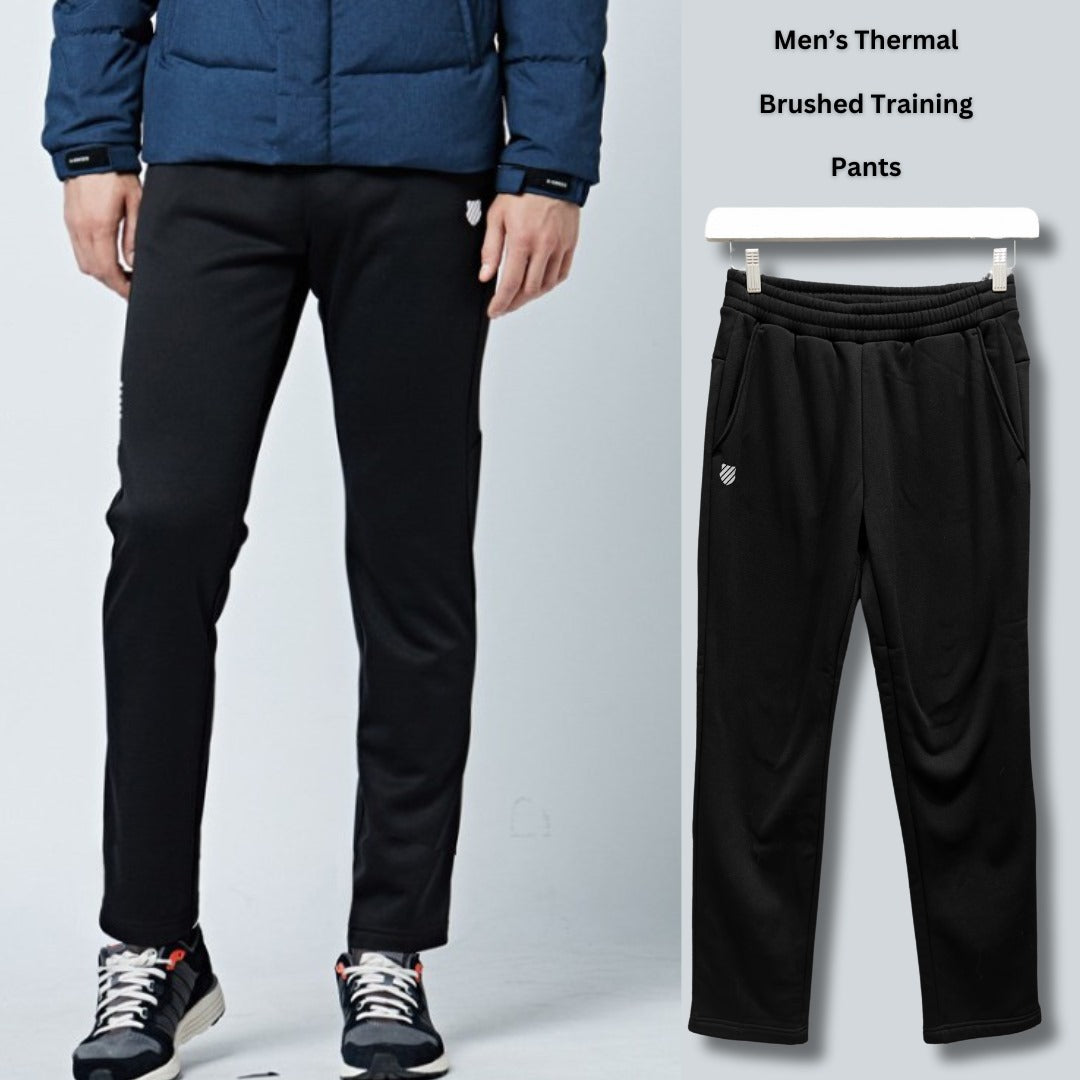 Celana Panjang Pria Training (SWS01 THERMAL-BLACK UNISEX PANTS)