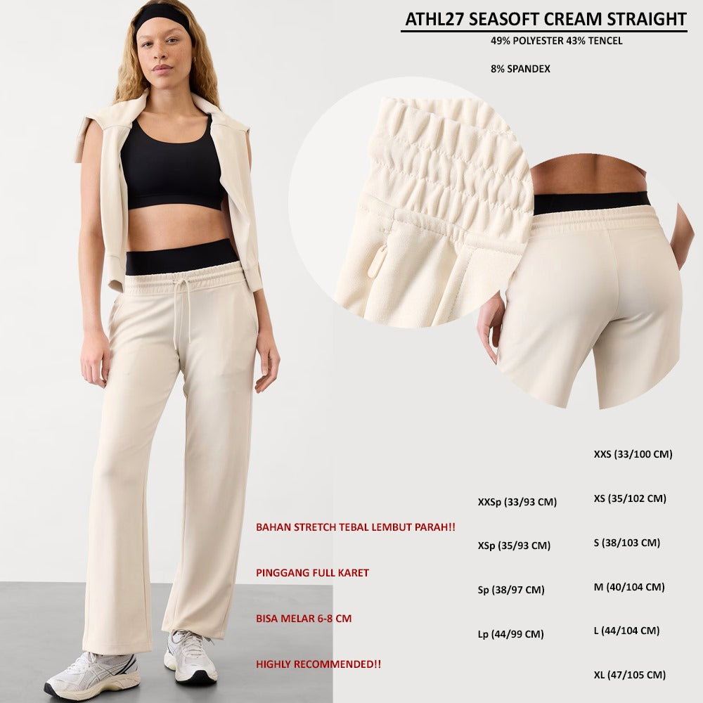 Celana Panjang Wanita Stretch (ATHL27 SEASOFT STRAIGHT)