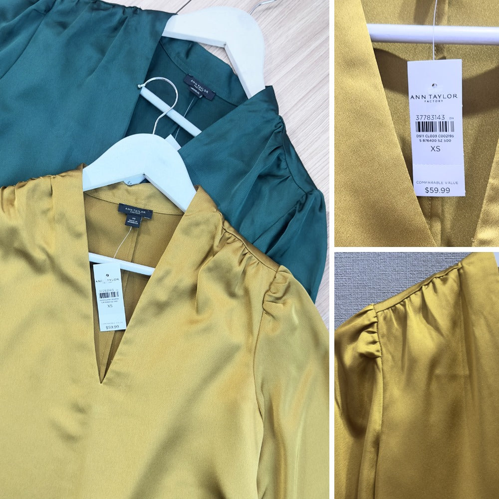 Atasan Blouse Wanita Lengan Panjang (LOFT161 POPOVER BLOUSE)