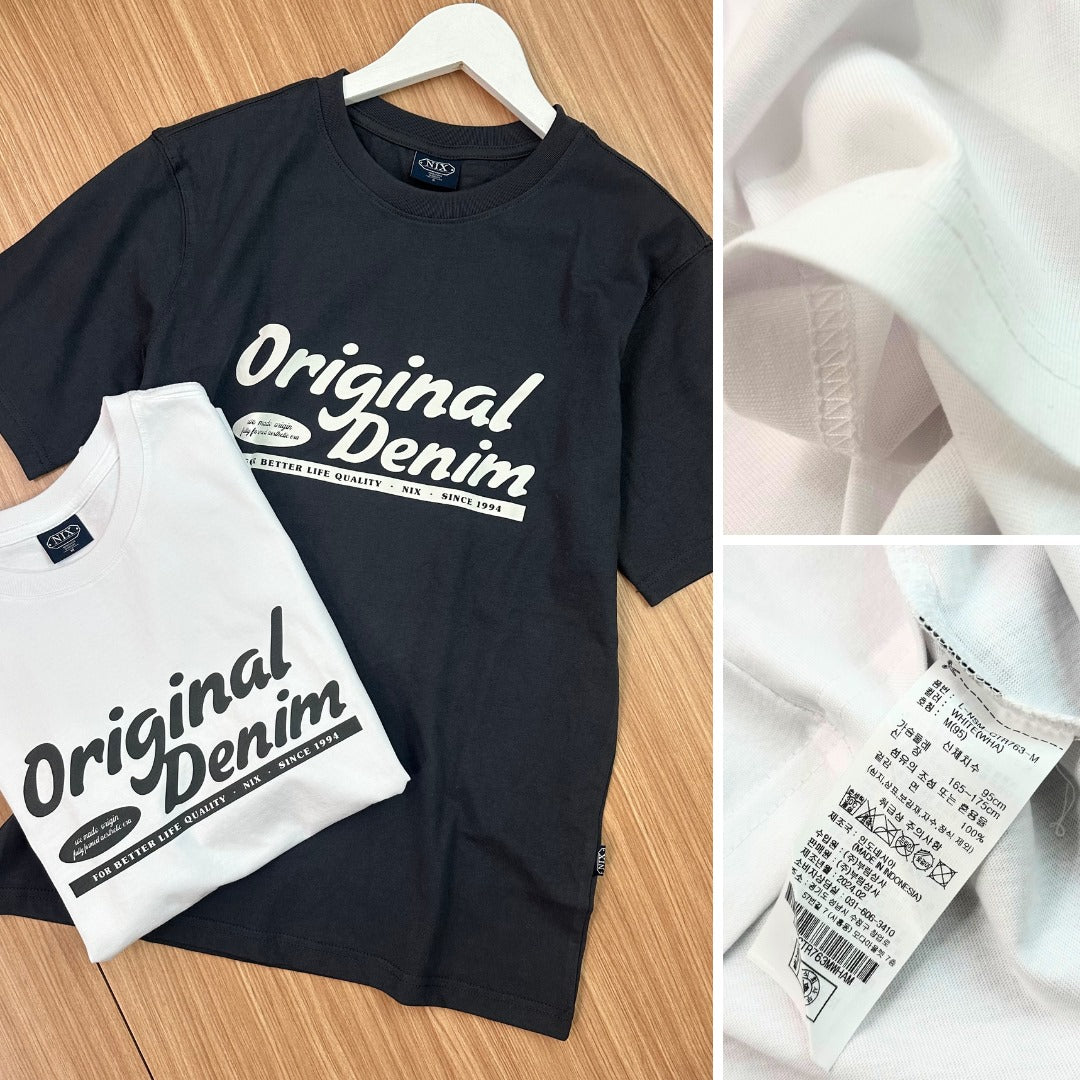 Kaos Pria Lengan Pendek Thick Cotton (NIX11 THICK GRAPHIC TOP)