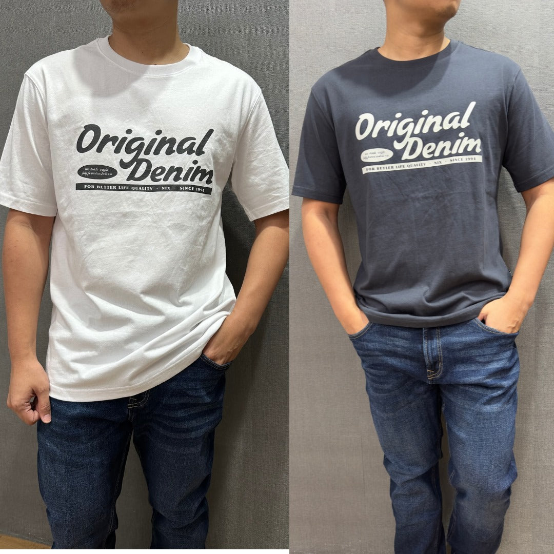Kaos Pria Lengan Pendek Thick Cotton (NIX11 THICK GRAPHIC TOP)