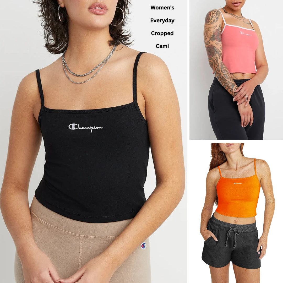 Atasan Tanktop Cropped Cami (CHAMP104 CAMI CROP TOP)