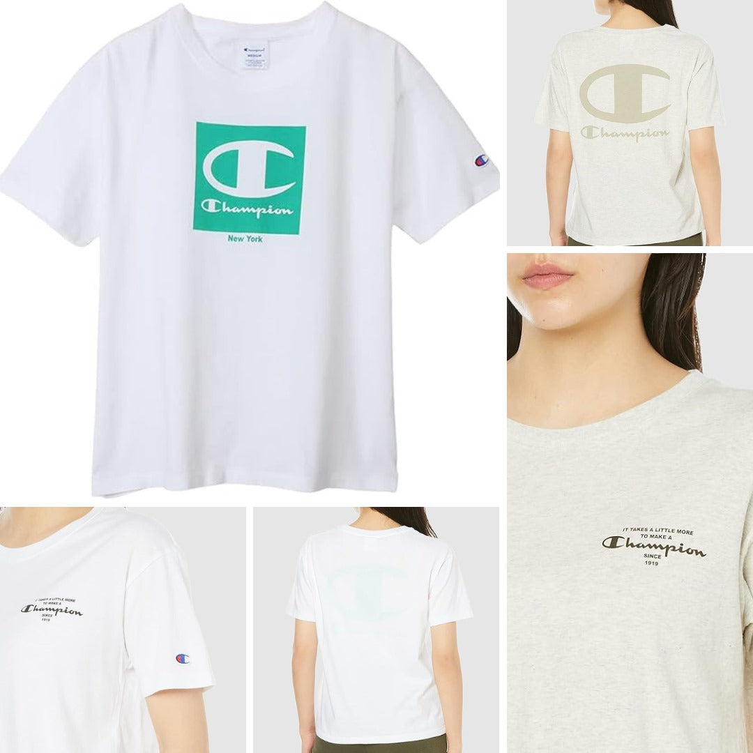 Atasan Kaos Wanita Lengan Pendek Soft Cotton (CHAMP106 BASIC TSHIRT)