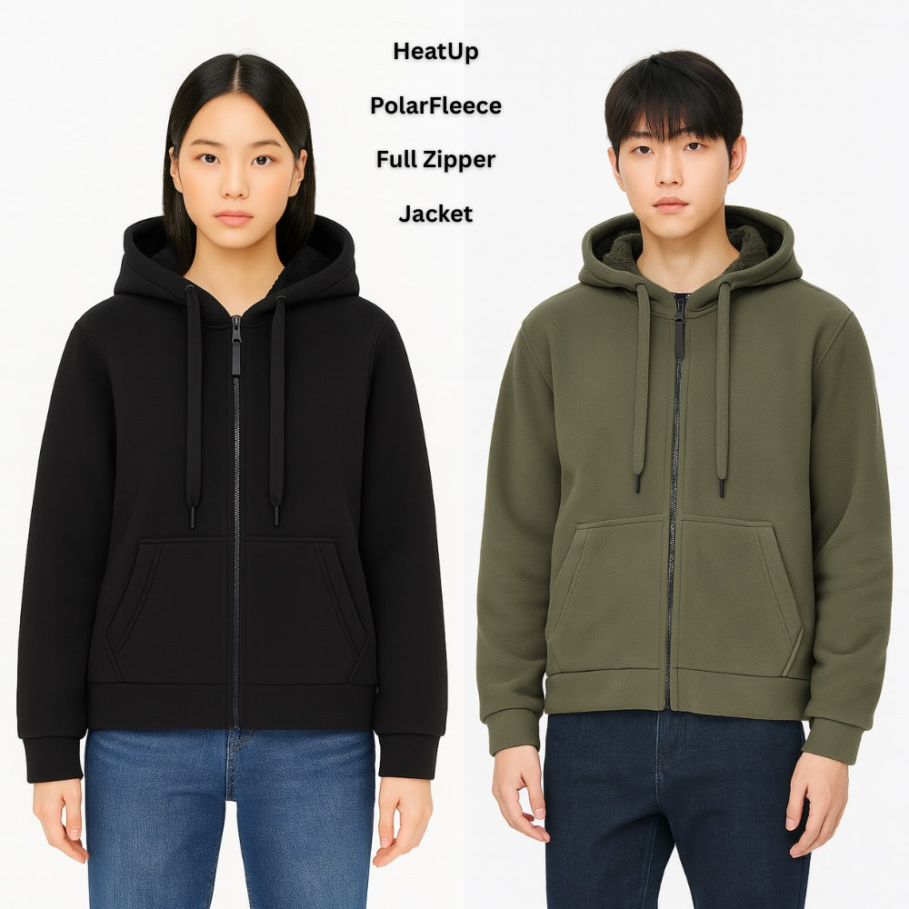 Jacket Pria Soft Fleece UV Block (TTN16 FLEECE HEATUP JACKET)