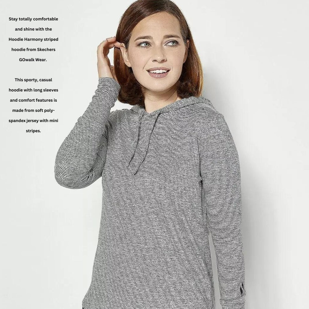 Sweater Hoodie Wanita Lengan Panjang Stretch (SKC06 GOWALK HOOD)