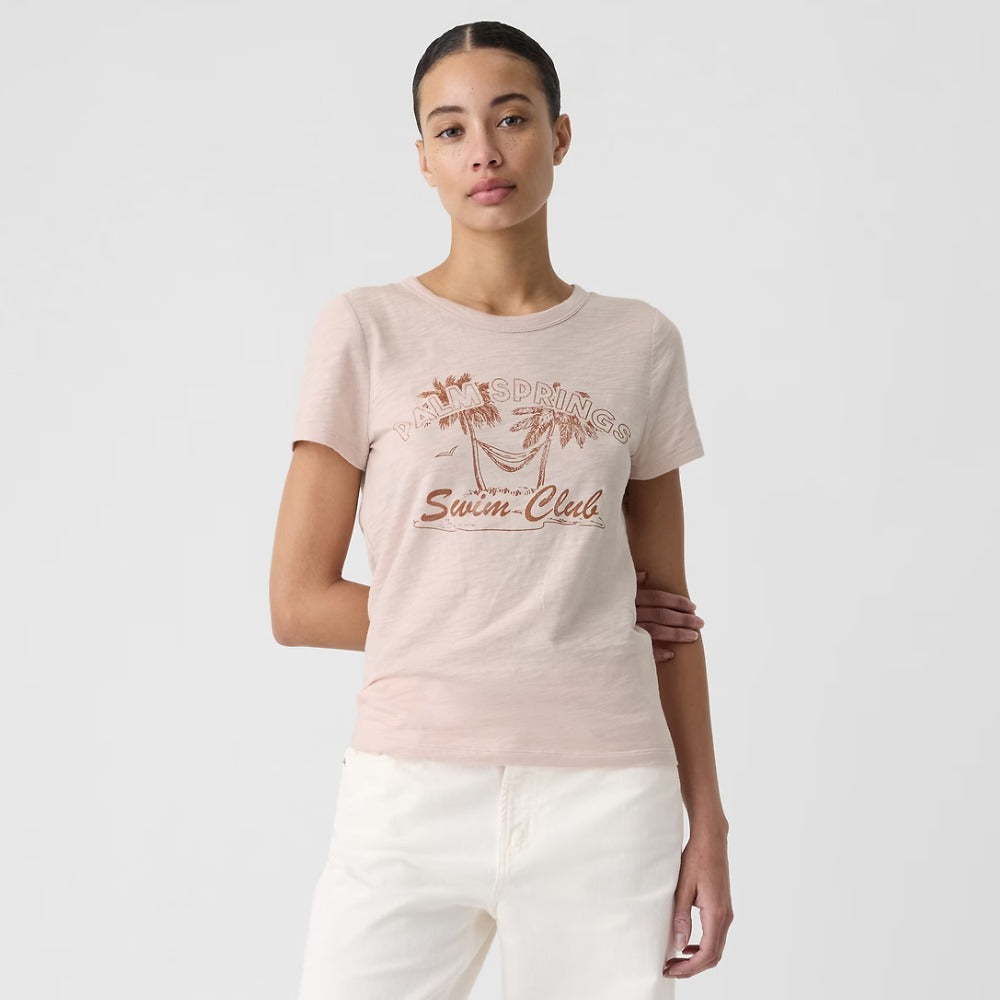 Atasan Kaos WanIta Lengan pendek (GPT307 GRAPHIC TEE)