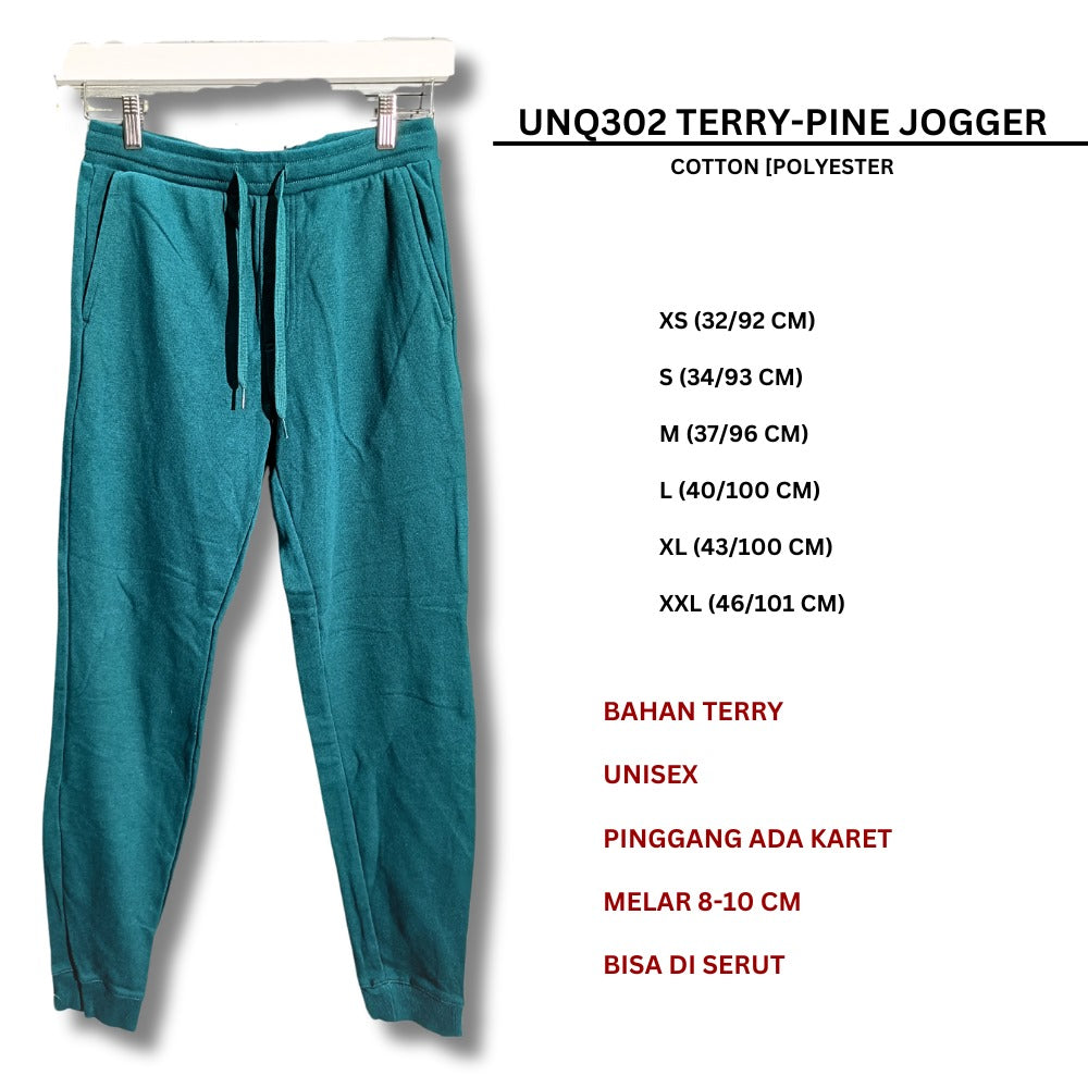 Celana Panjang Jogger Pria (UNQ302 TERRY JOGGER)