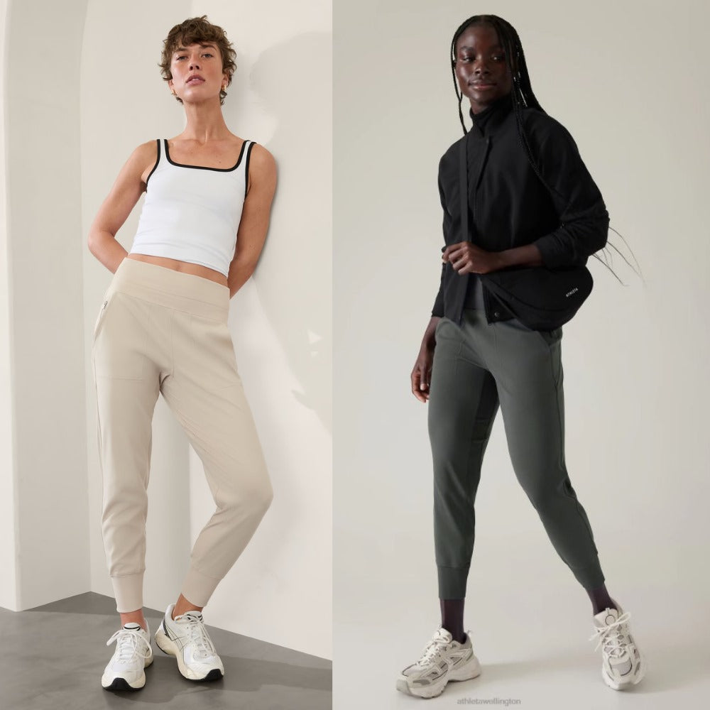 Celana Panjang Jogger Wanita Stretch (ATHL22 VENICE HRISE JOG)