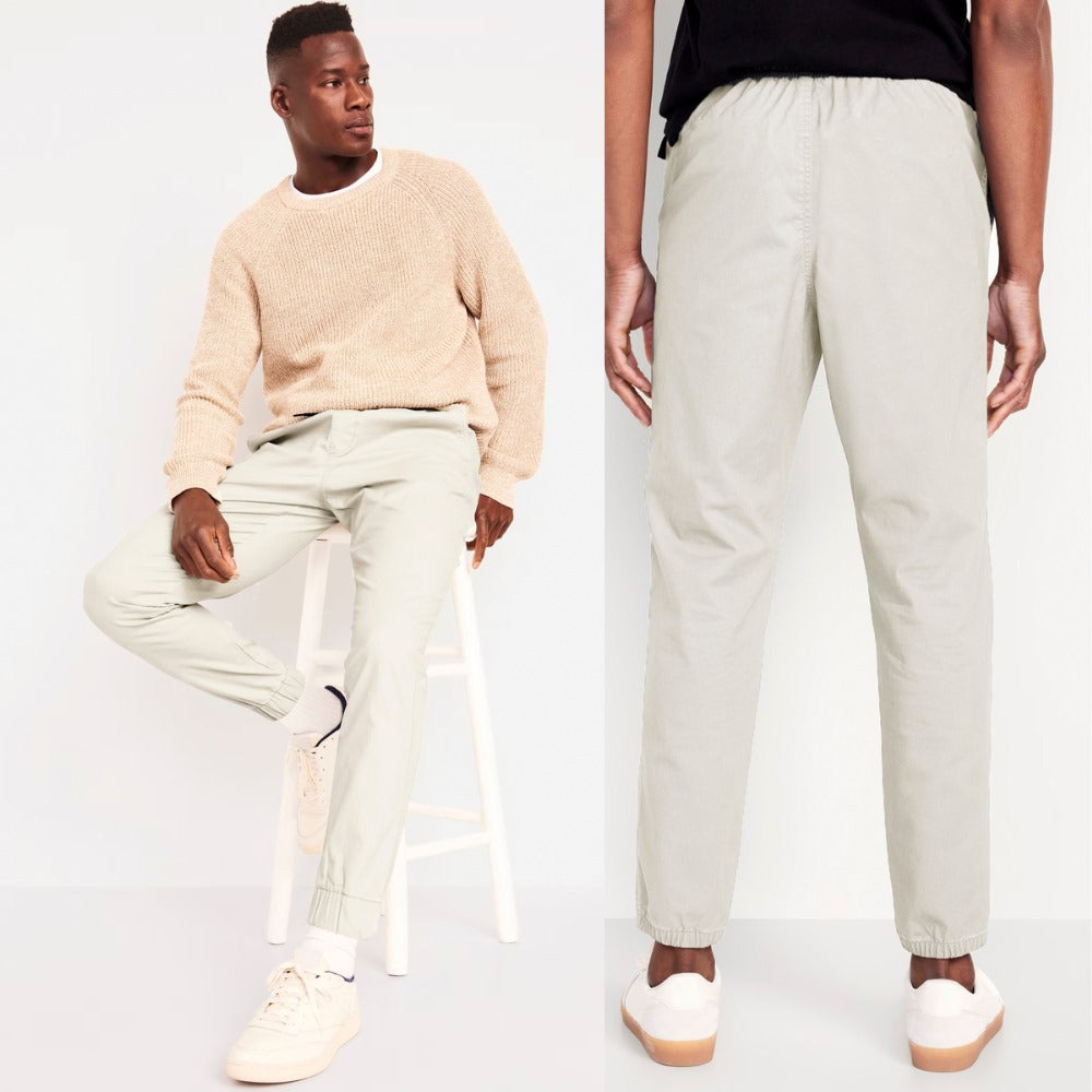 Celana Panjang Jogger Pria Sfot Twill (ODN596 MDM TWILL JOGGER)