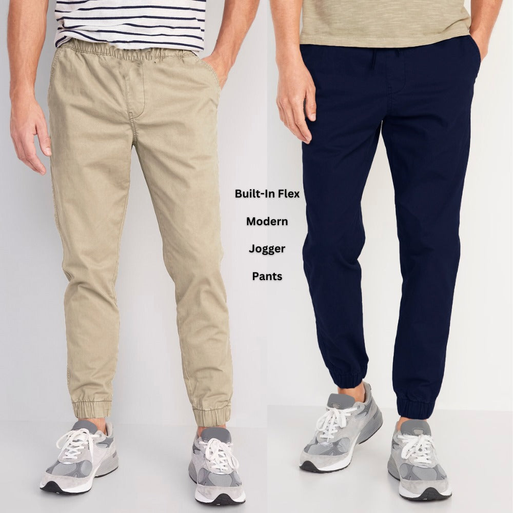 Celana Panjang Jogger Pria Sfot Twill (ODN596 MDM TWILL JOGGER)