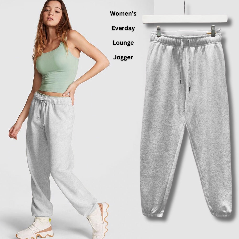 Celana Panjang Jogger Wanita Soft Fleece (VS17 LOUNGE EVD-GRAY JOG)