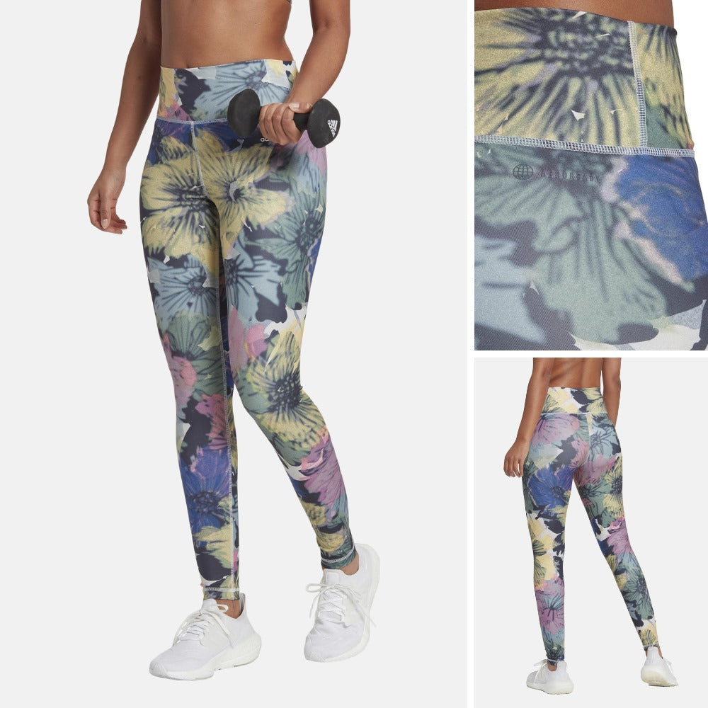 Celana Legging Panjang Olahraga Wanita (ADD38 PRINTED ESSENTIAL LEGG)