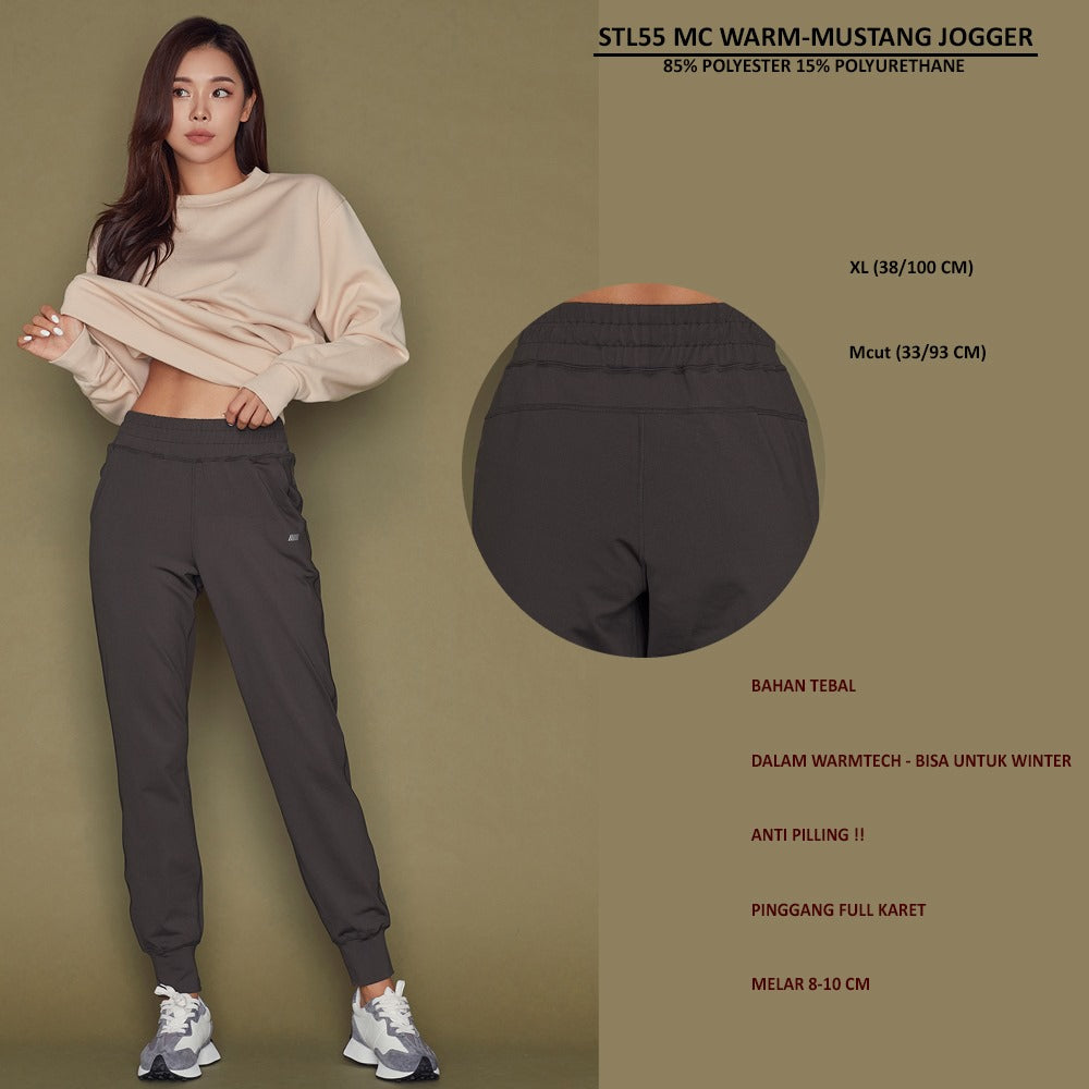 Celana Panjang Jogger Wanita (STL55 MC WARM JOGGER)