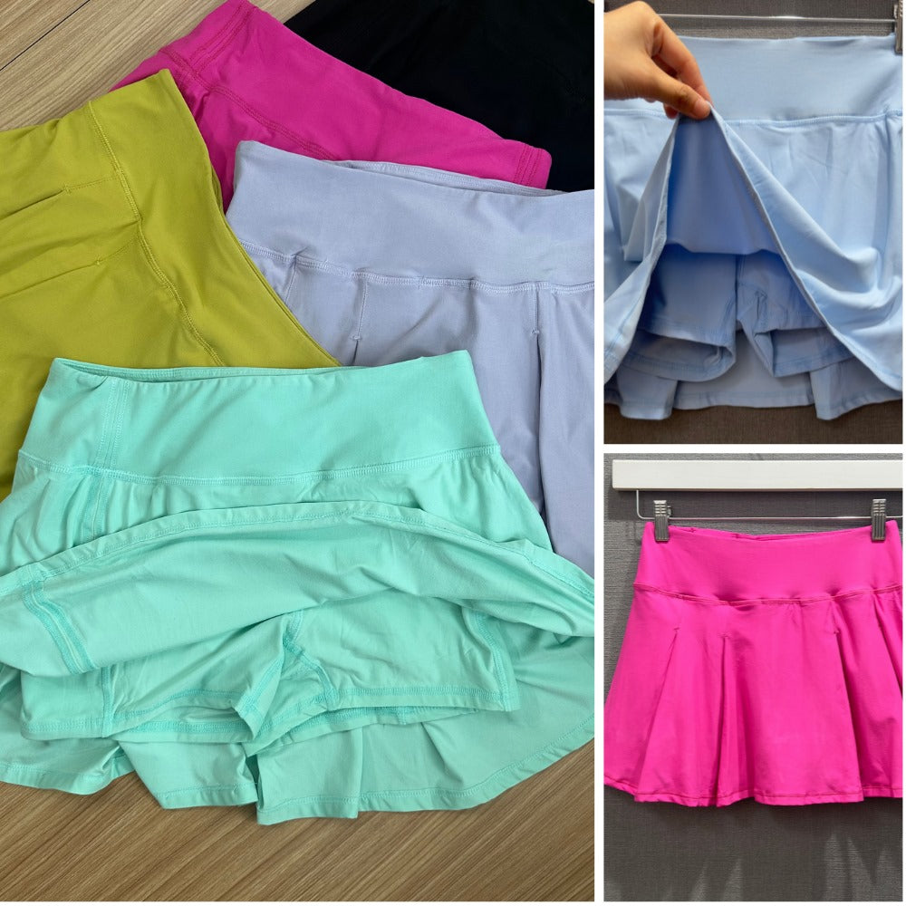 Skort Pendek Olahraga Wanita Highrise Stretch (DGR26 SKORT LIGHTSTREME)
