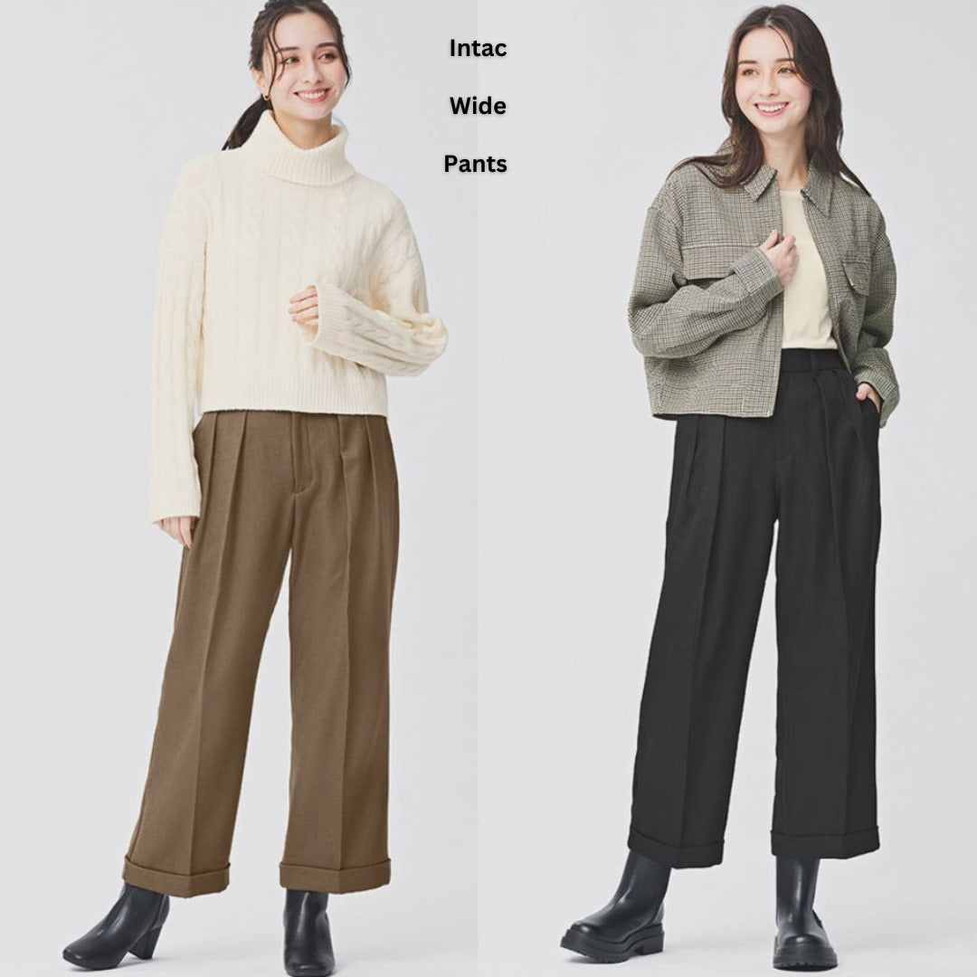 Celana Pajang Wanita Highwaist (UNQ434 INTAC WIDE PANTS)