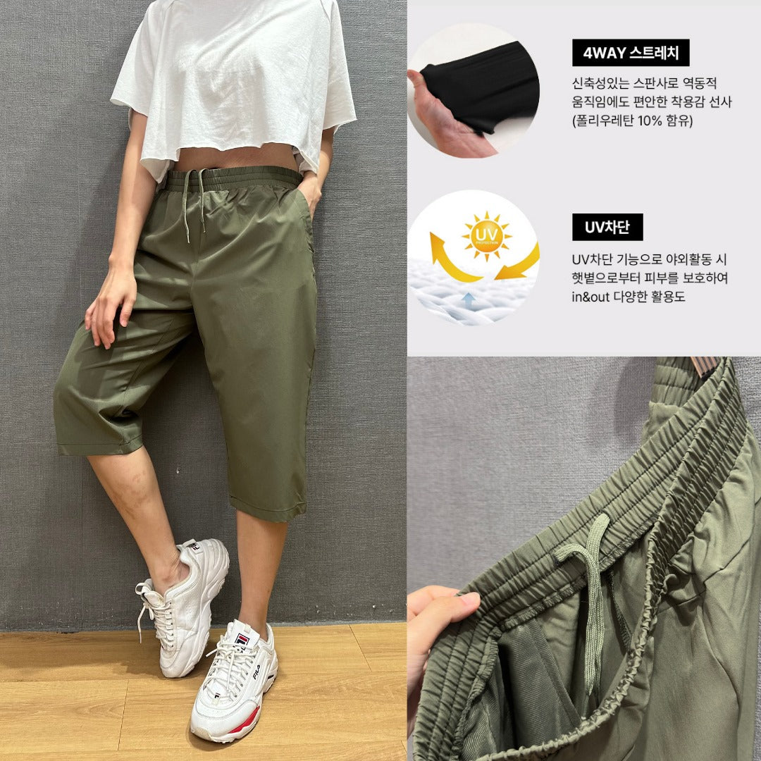 Celana Panjang Capri Wanita Stretch (BSM01 WOVEN CAPRI)