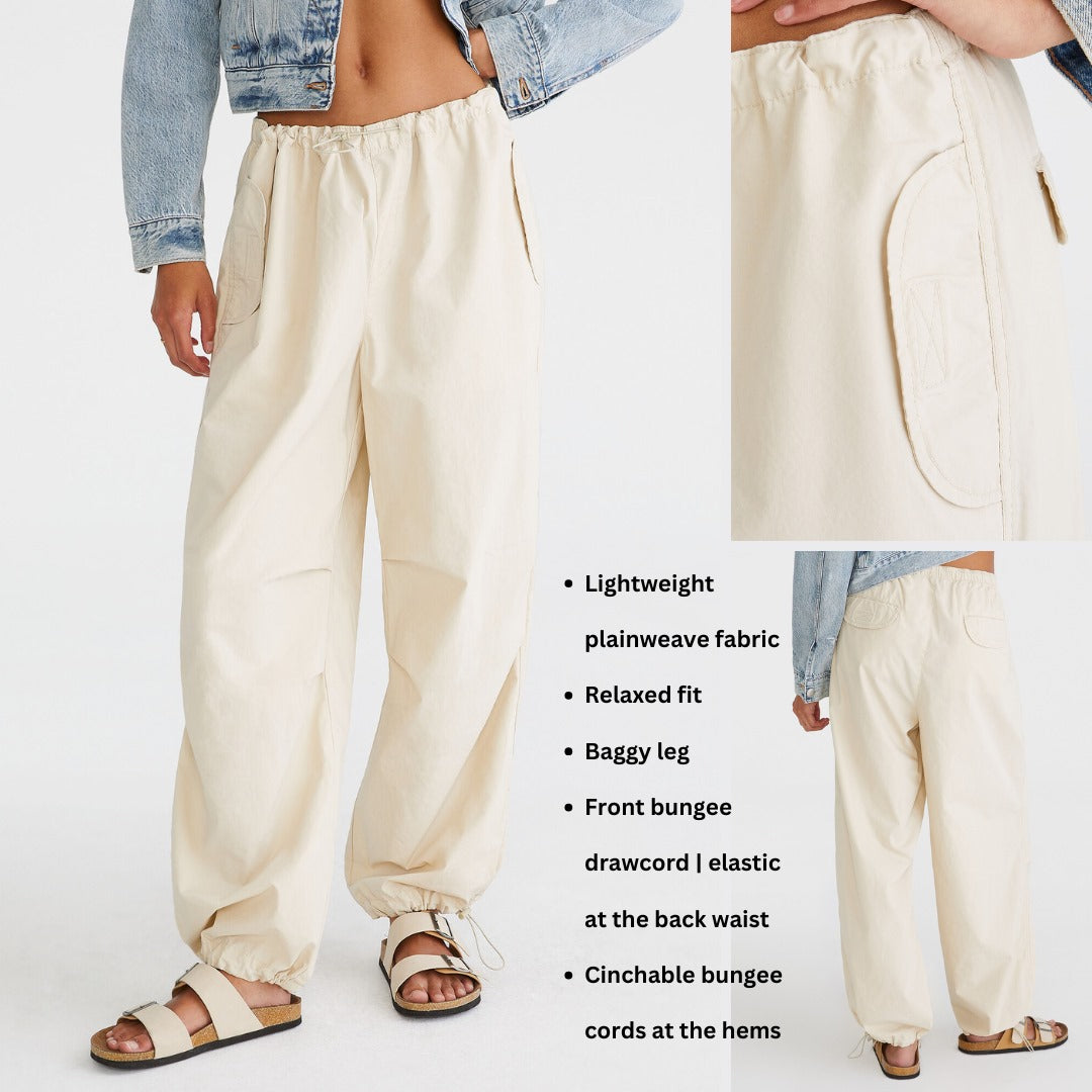 Celana Panjang Wanita Feelslike (AERP106 PARACHUTE BAGGY PANT)