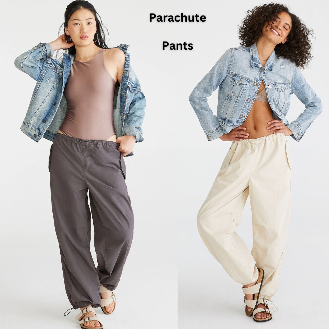 Celana Panjang Wanita Feelslike (AERP106 PARACHUTE BAGGY PANT)