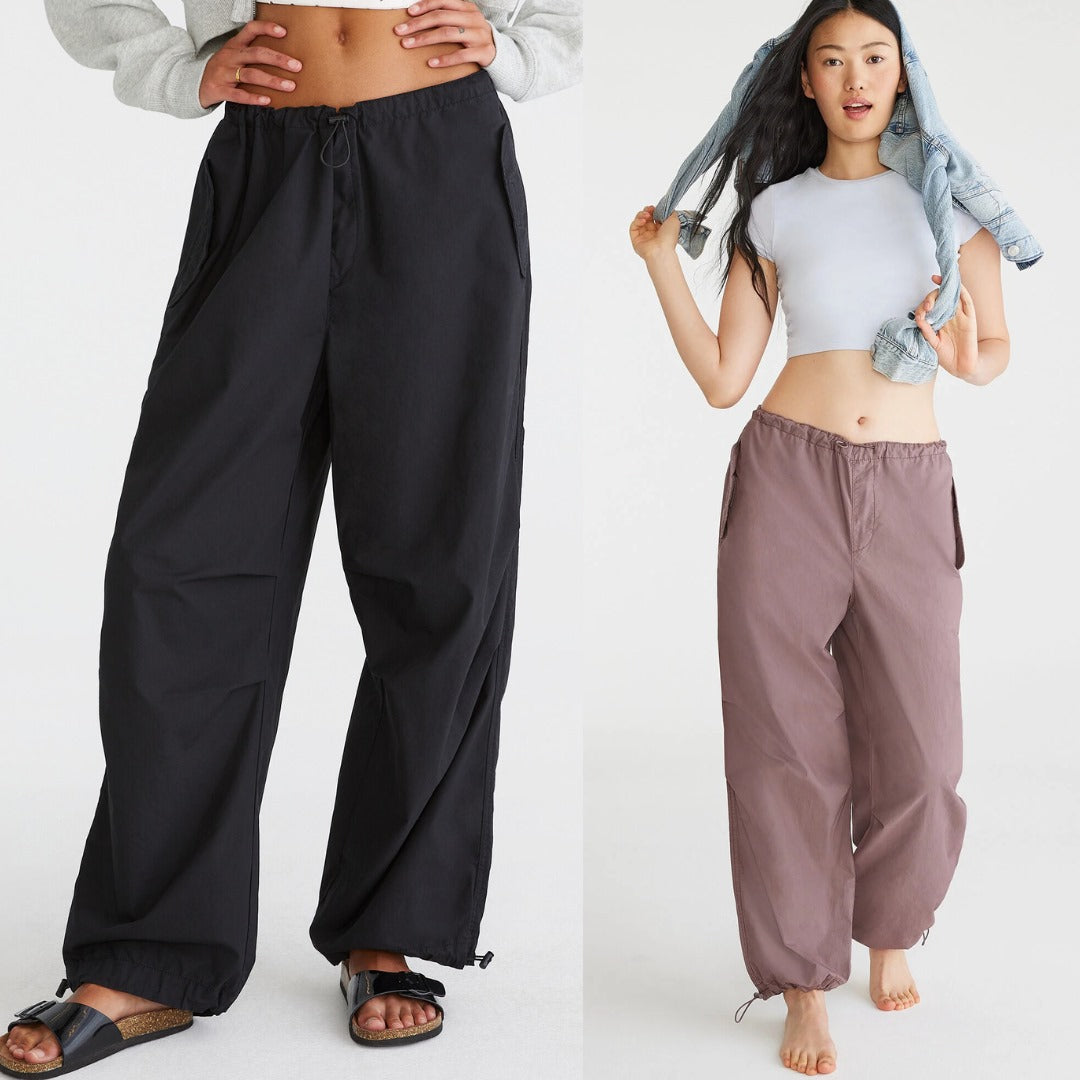 Celana Panjang Wanita Feelslike (AERP106 PARACHUTE BAGGY PANT)